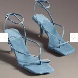 Jeffrey Campbell Sky Blue Strappy Heels NWOT